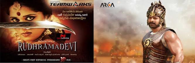 summer season,rudhramadevi,bahubali,lion,allu arjun  సమ్మర్‌ సెగలో పెద్ద చిత్రాల పోటీ...!